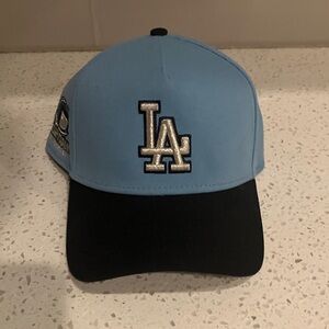 New Era Light Blue and Navy Cap